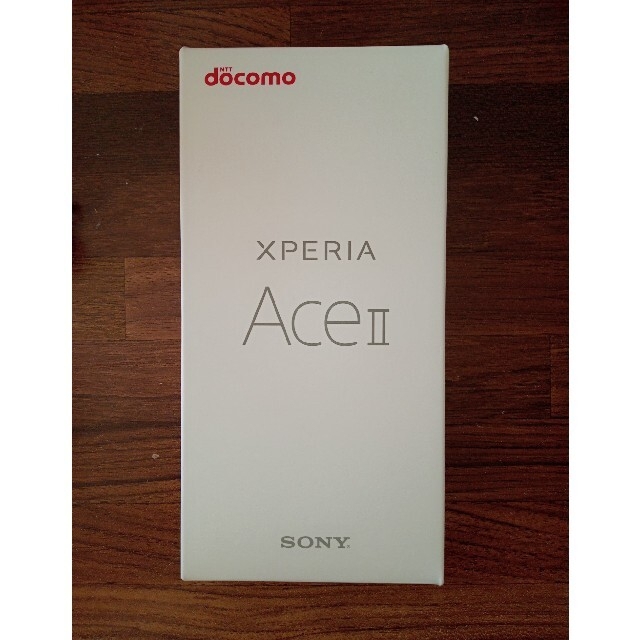 Xperia(エクスペリア)のドコモ Xperia Ace Ⅱ SO-41B 新品未使用 解除済 SIMフリー スマホ/家電/カメラのスマートフォン/携帯電話(スマートフォン本体)の商品写真