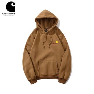 カーハート(carhartt)のカーハート 刺繍ロゴ パーカートレーナー スウェット パーカー 長袖(パーカー)