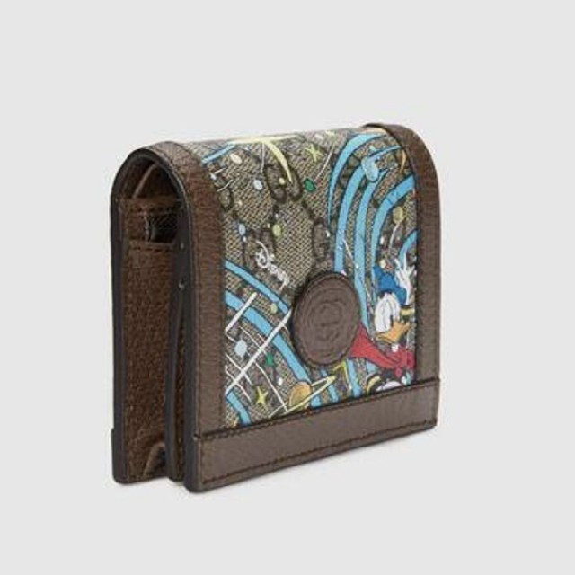 Gucci(グッチ)の専用💛新品✨GUCCI　DISNEY　ドナルド　カードケース ウォレット レディースのファッション小物(財布)の商品写真