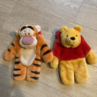 ディズニー(Disney)のディズニー　プーさんとティガー　ぬいぐるみ　手袋(手袋)