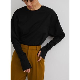 マウジー(moussy)のstylemixer スタイルミキサー ボリュームショルダーカットトップス(カットソー(長袖/七分))