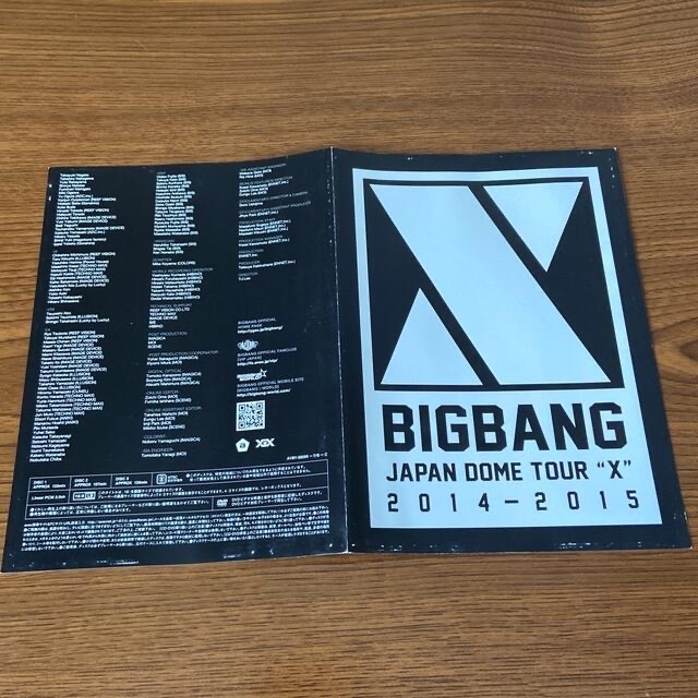 [初回生産限定] BIGBANG JAPAN TOUR 2014~2015“X" エンタメ/ホビーのDVD/ブルーレイ(ミュージック)の商品写真