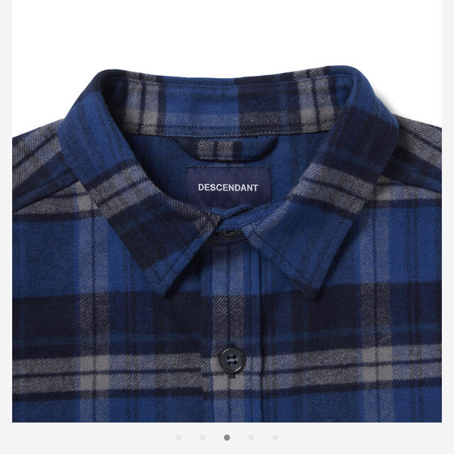 21aw descendant CPOC PLAID LS SHIRT