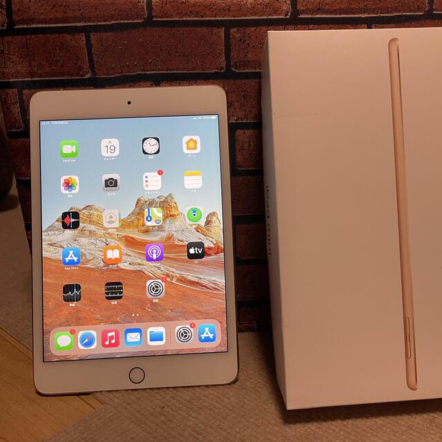 iPad(アイパッド)のiPadmini5 64GB Gold Wi-Fi+Cellular  スマホ/家電/カメラのPC/タブレット(タブレット)の商品写真