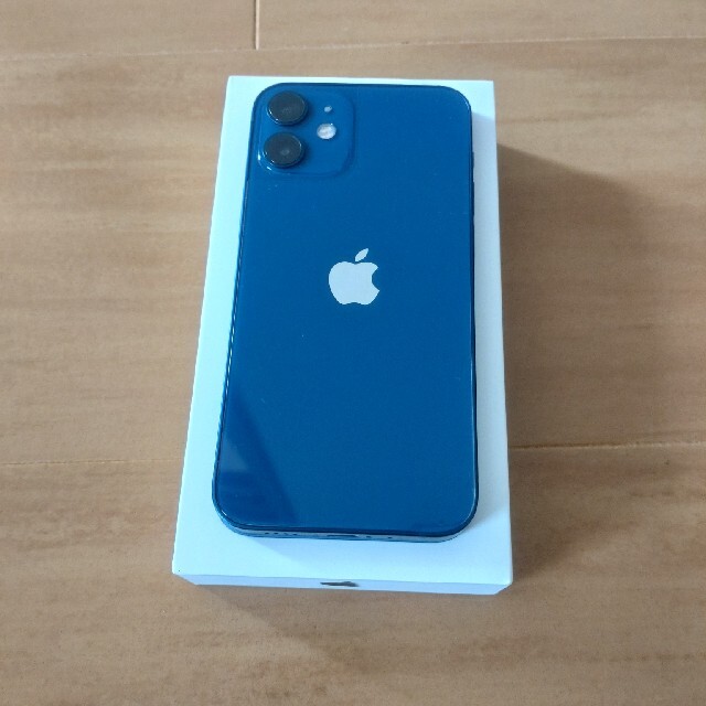 超安いオンライン 【ムハマド　ハルヨソ様専用】iPhone 12 mini ブルー 128 GB スマートフォン本体
