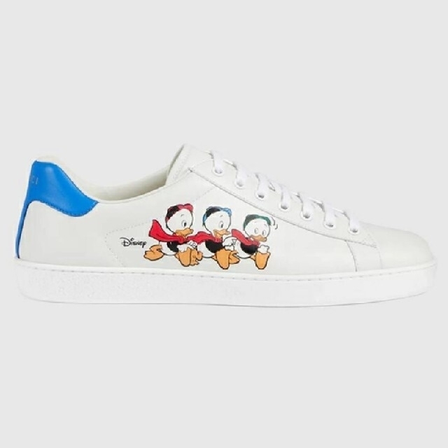 Gucci(グッチ)の新品未使用✨GUCCI×Disney　ドナルドダック　スニーカー　23.5cm レディースの靴/シューズ(スニーカー)の商品写真