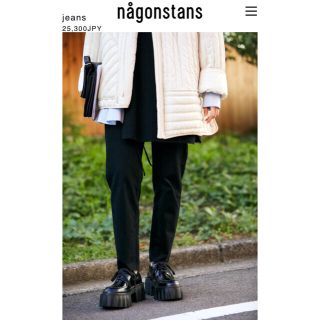 エンフォルド(ENFOLD)の2021ss ナゴンスタンス nagonstans デニム classics(デニム/ジーンズ)