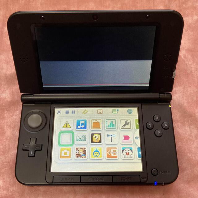 ニンテンドー3DS(ニンテンドー3DS)のニンテンドー 3DSLL(レッド×ブラック) ジャンク品 エンタメ/ホビーのゲームソフト/ゲーム機本体(携帯用ゲーム機本体)の商品写真