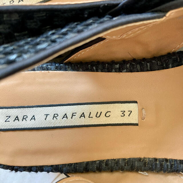 ZARA(ザラ)の《ZARA人気商品》厚底サンダル　ZARA 23.5 24.0 レディースの靴/シューズ(サンダル)の商品写真