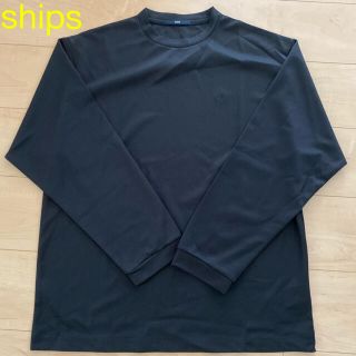 シップス(SHIPS)のships メンズ長袖　ロンT XL ブラック(Tシャツ/カットソー(七分/長袖))