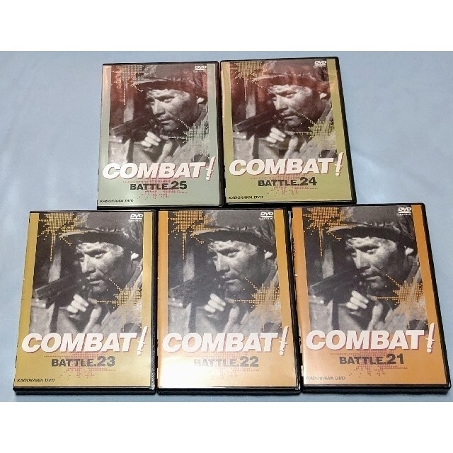 美品 COMBAT！　BATTLE 21～25 DVD