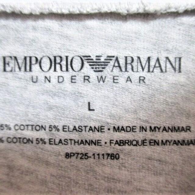 Emporio Armani(エンポリオアルマーニ)の☆エンポリオアルマーニ イーグル VネックTシャツ/メンズ/L/国内正規品 メンズのトップス(Tシャツ/カットソー(半袖/袖なし))の商品写真