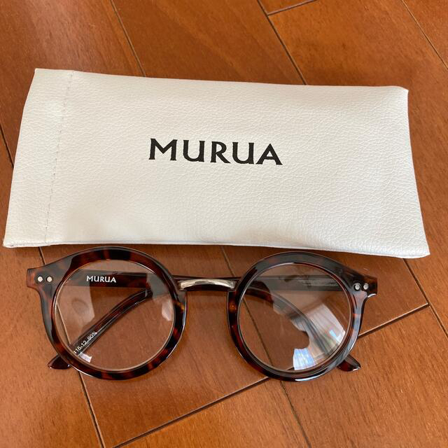 MURUA(ムルーア)の伊達メガネ　ムルーア レディースのファッション小物(サングラス/メガネ)の商品写真