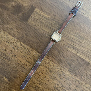 カバンドズッカ(CABANE de ZUCCa)のZucca キャラメル　腕時計(腕時計)