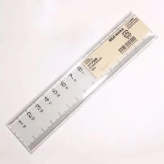 ムジルシリョウヒン(MUJI (無印良品))の【新品 未開封】無印良品 アクリル定規 15cm(その他)