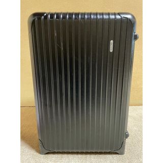 リモワ(RIMOWA)のリモワ　中古品大容量2輪タイプのブラックキャリーケース(スーツケース/キャリーバッグ)