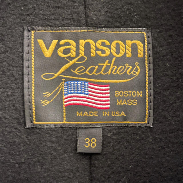 VANSON(バンソン)のVANSON バンソン 9B バックドロップ別注 ライダースジャケット メンズのジャケット/アウター(ライダースジャケット)の商品写真