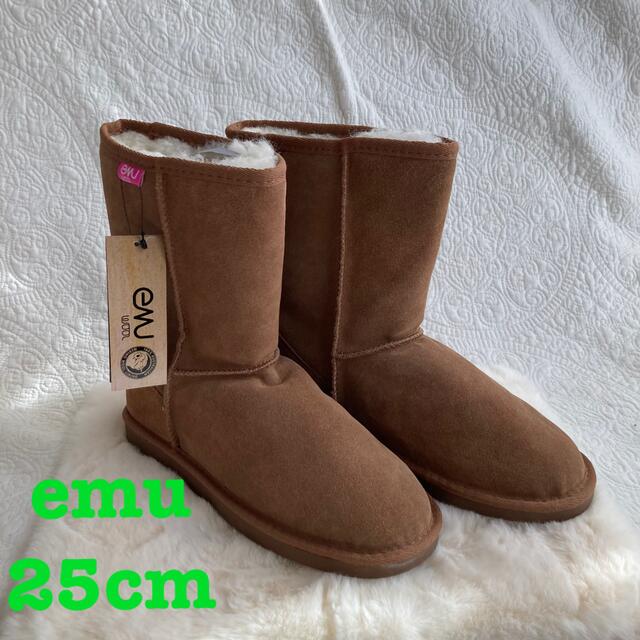EMU(エミュー)のemu ムートンブーツ 25cm レディースの靴/シューズ(ブーツ)の商品写真