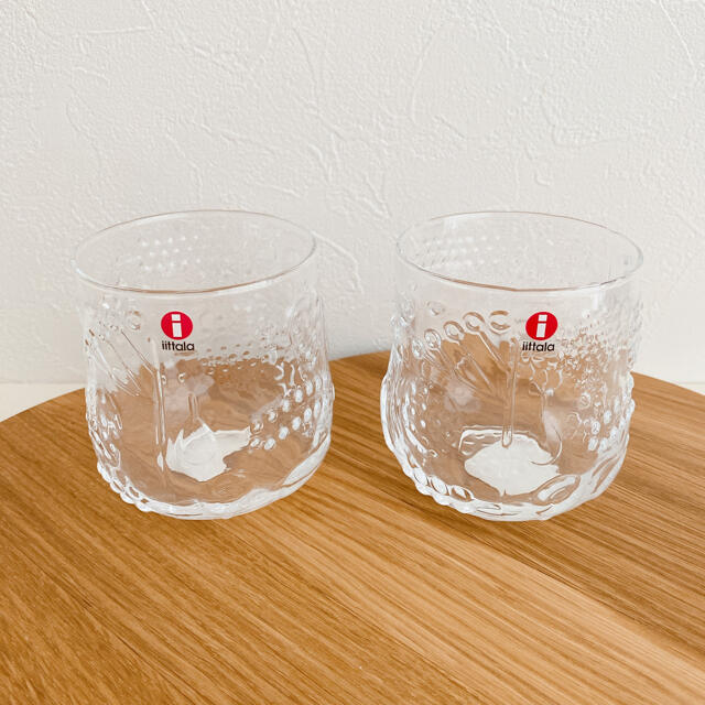 iittala(イッタラ)の新品未使用⭐︎イッタラ フルッタ クリア 2点セット インテリア/住まい/日用品のキッチン/食器(グラス/カップ)の商品写真