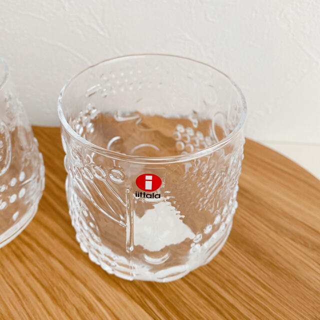 iittala(イッタラ)の新品未使用⭐︎イッタラ フルッタ クリア 2点セット インテリア/住まい/日用品のキッチン/食器(グラス/カップ)の商品写真