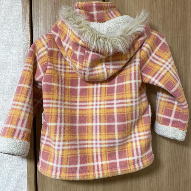 anyFAM(エニィファム)のエニーファム anyFAM ダッフルコート 裏起毛 110cm キッズ/ベビー/マタニティのキッズ服女の子用(90cm~)(コート)の商品写真