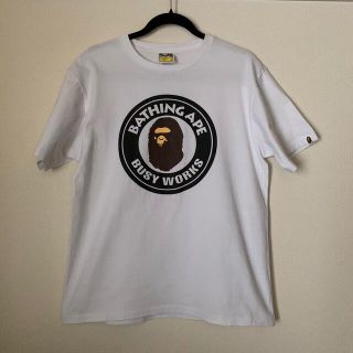 アベイシングエイプ(A BATHING APE)の【BAPE】BUSY WORKS TEE(Tシャツ/カットソー(半袖/袖なし))