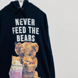 ミルクボーイ(MILKBOY)の美品　MILKBOY NEVER FEED BEAR パーカー(パーカー)