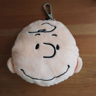 ピーナッツ(PEANUTS)のインレッド付録  チャーリーブラウンぬいぐるみポーチ(キャラクターグッズ)