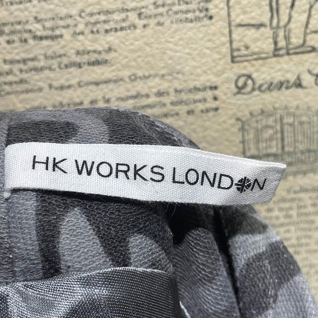 HIROKO KOSHINO(ヒロココシノ)のHK WORKS LONDON ヒロココシノ 迷彩スカート size M レディースのスカート(ひざ丈スカート)の商品写真