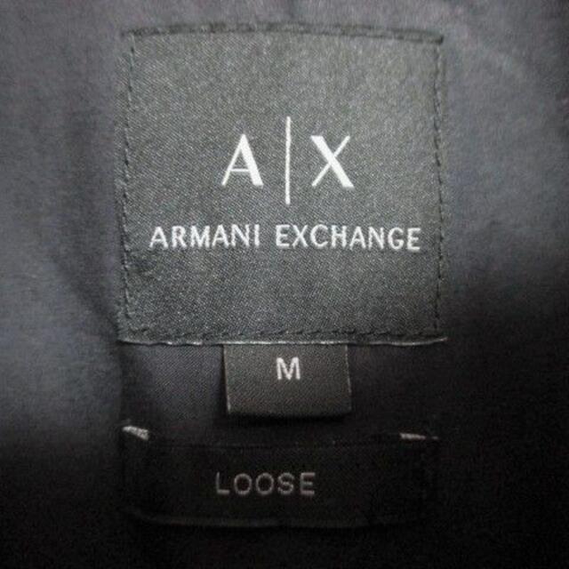 ARMANI EXCHANGE(アルマーニエクスチェンジ)の☆アルマーニ エクスチェンジ ロゴ プリント ルーズ ジップシャツ シャツ/M メンズのトップス(シャツ)の商品写真