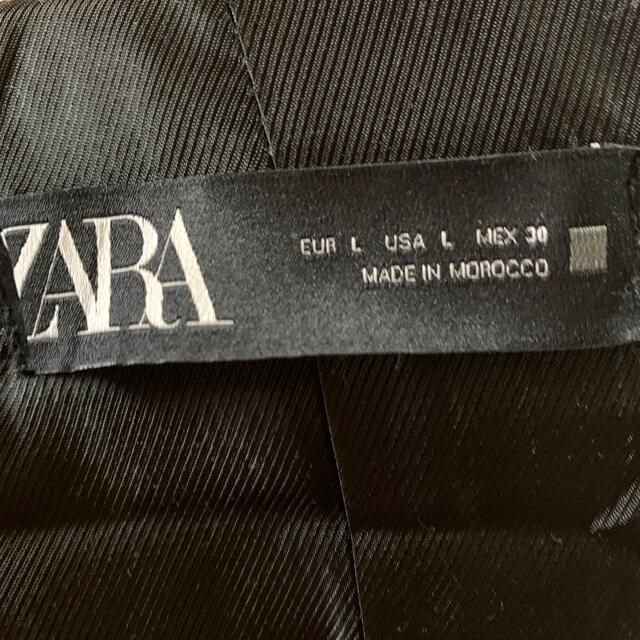 ZARA(ザラ)のZARA チェックジャケット♡Lサイズ♡ レディースのジャケット/アウター(テーラードジャケット)の商品写真