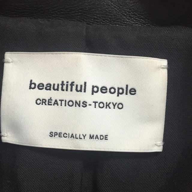 beautiful people(ビューティフルピープル)のbeautifulpeople ライダース 140  ti★様専用 レディースのジャケット/アウター(ライダースジャケット)の商品写真