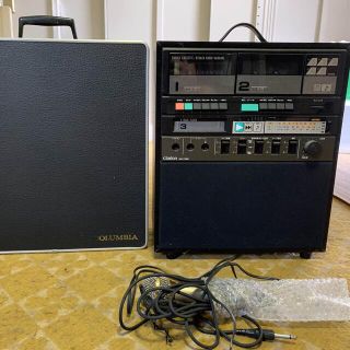 コロンビア(Columbia)のカラオケセット　COLUMBIA model MW-7700D  マイク付き(その他)