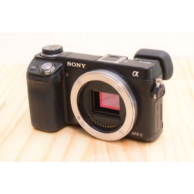 SONY Sony α NEX-6 ボディ/3750-16の通販 by LALAのカメラショップ｜ソニーならラクマ - K03 / ソニー 格安日本製
