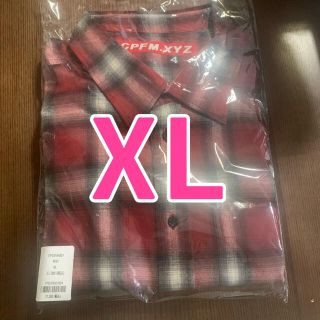 XL CPFM DOUBLE VISION CHECK SHIRT