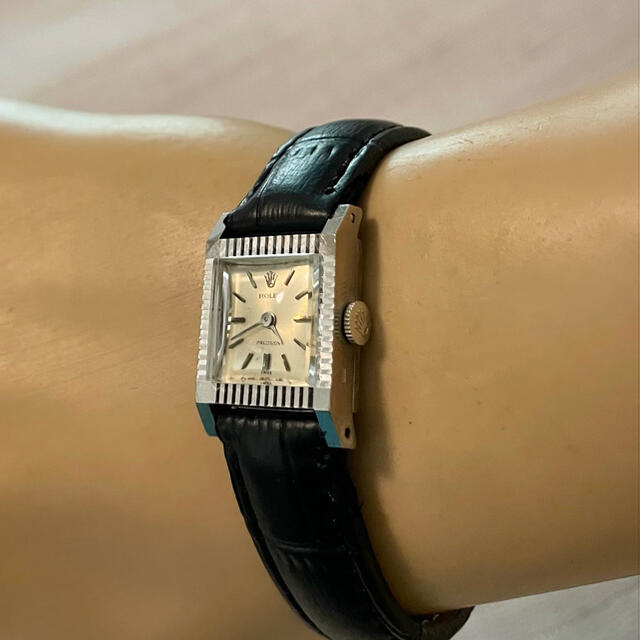 ROLEX(ロレックス)のRolex ロレックス　レディース　アンティーク腕時計　18KWG無垢　手巻き レディースのファッション小物(腕時計)の商品写真