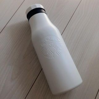 スターバックスコーヒー(Starbucks Coffee)のスターバックス ステンレスロゴボトル マットホワイト 473ml (食器)