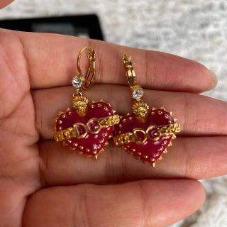 美品❤️紫陽花????Dolce&Gabbanaピアス