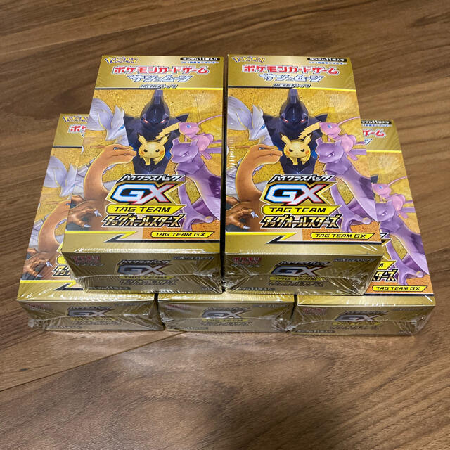 ポケモンカードゲーム タッグオールスターズ5BOX