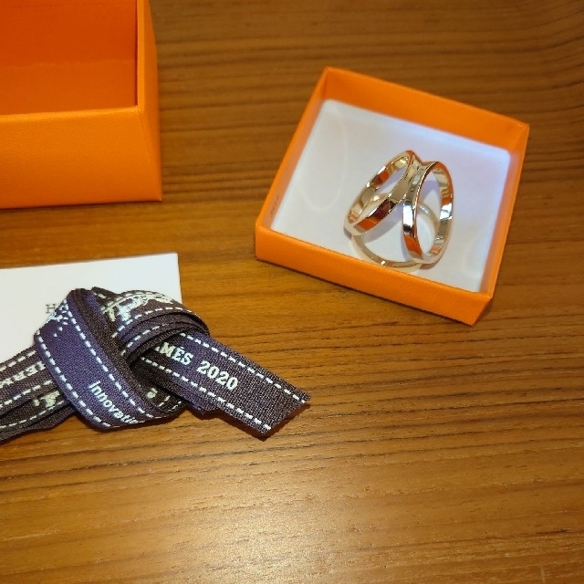 SALE/37%OFF】 エルメス HERMES スカーフリング H アン ロン 新品未