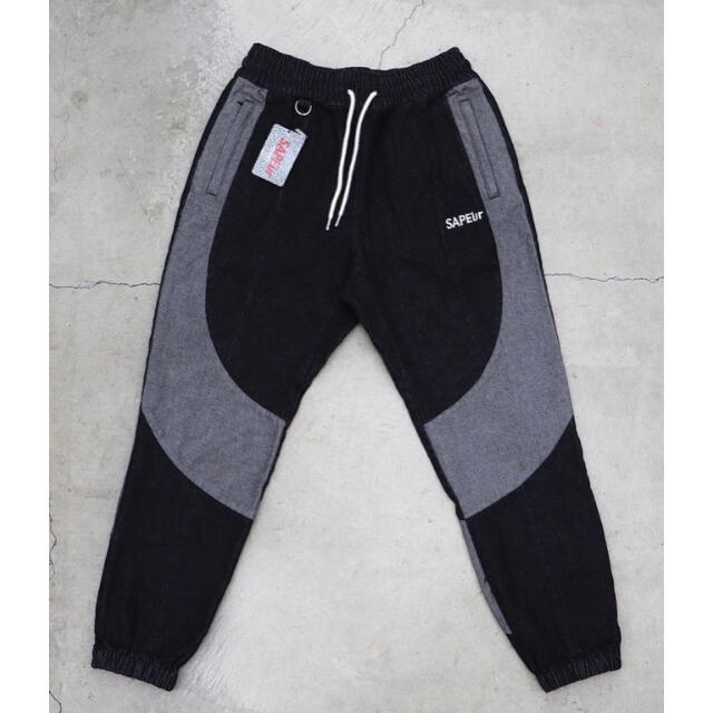 SAPEur Denim Track Pants デニム トラック パンツパンツ