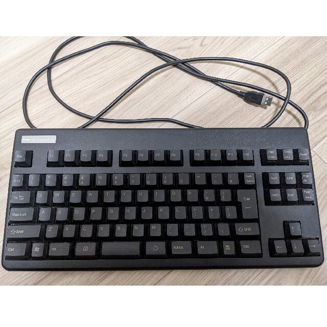 東プレ USBキーボード Realforce91UBK NG01B0 スマホ/家電/カメラのPC/タブレット(PC周辺機器)の商品写真