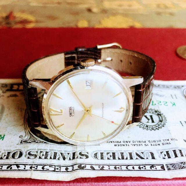 シックでお #1716メンズ腕時計 機械式の通販 by お買得品レア品満載のお店！
時計
's shop｜ラクマ スミス 動作良好 ヴィンテージ ⊃クルト