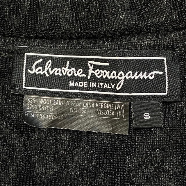 Salvatore Ferragamo(サルヴァトーレフェラガモ)のサルヴァトーレ フェラガモ ロングワンピース レオパード イタリア Sサイズ レディースのワンピース(ロングワンピース/マキシワンピース)の商品写真