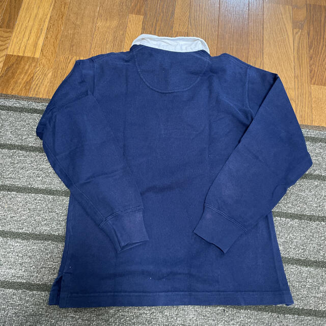 POLO RALPH LAUREN(ポロラルフローレン)の90s ラルフローレン　ラガーシャツ　犬　POLO キッズ/ベビー/マタニティのキッズ服男の子用(90cm~)(Tシャツ/カットソー)の商品写真