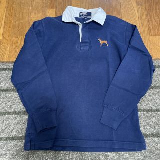 ポロラルフローレン(POLO RALPH LAUREN)の90s ラルフローレン　ラガーシャツ　犬　POLO(Tシャツ/カットソー)