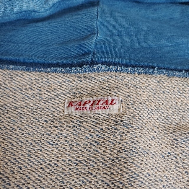 KAPITAL IDGスウェットパーカーの通販 by みやっぴい's shop|キャピタルならラクマ - KAPITAL 大得価特価