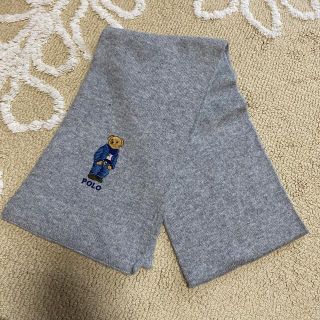 ポロラルフローレン(POLO RALPH LAUREN)のマフラー(グレー) ポロ ラルフローレン 冬物 防寒  ビジネス カジュアル(マフラー)