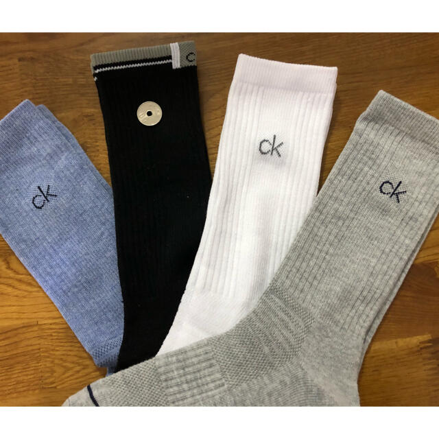 Calvin Klein(カルバンクライン)の新品 カルバンクライン Calvin Klein メンズソックス　靴下4足セット メンズのレッグウェア(ソックス)の商品写真