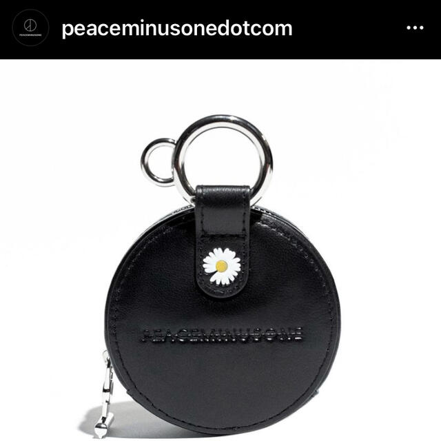 PEACEMINUSONE(ピースマイナスワン)のpeaceminusone LEATHER POUCH #1 BLACK エンタメ/ホビーのタレントグッズ(ミュージシャン)の商品写真